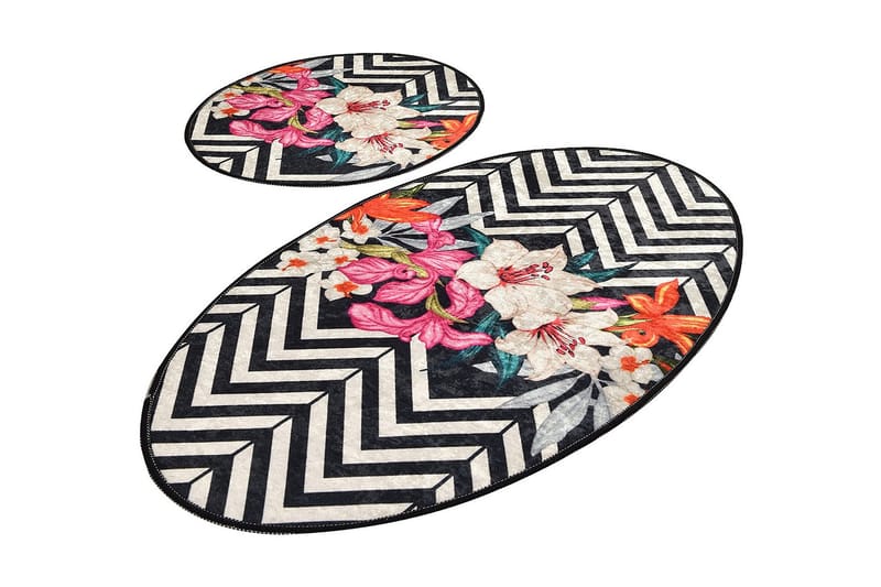 Niyanna Badrumsmatta 2-pack, Flerfärgad