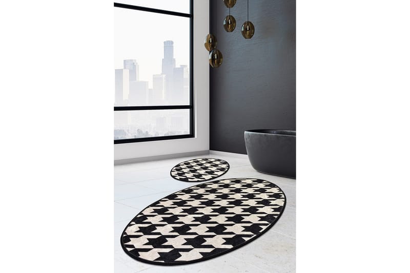 Niyanna Badrumsmatta 2-pack - Flerfärgad - Textil & mattor - Mattor - Badrumsmatta