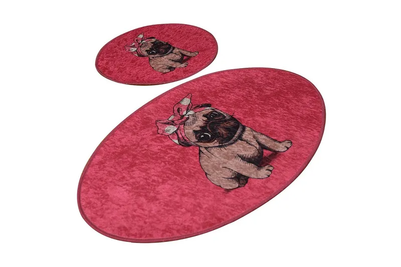 Niyanna Badrumsmatta 2-pack, Flerfärgad