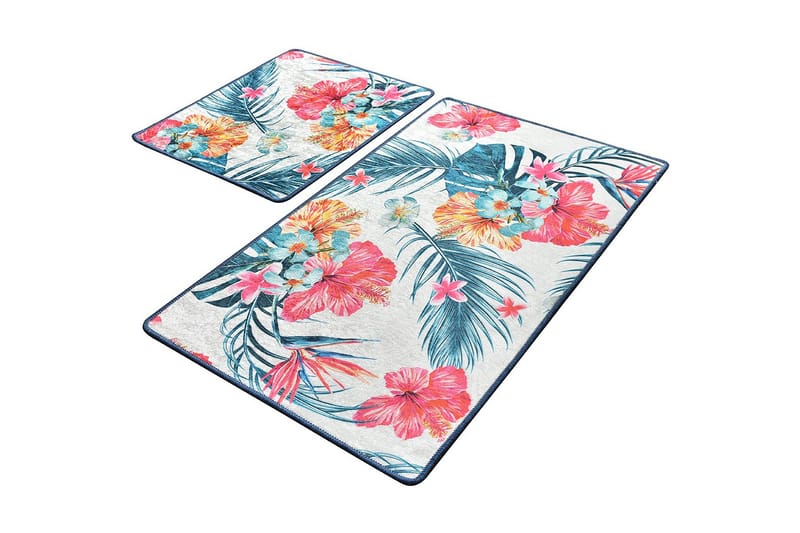 Niyanna Badrumsmatta 2-pack - Flerfärgad - Textil & mattor - Mattor - Badrumsmatta