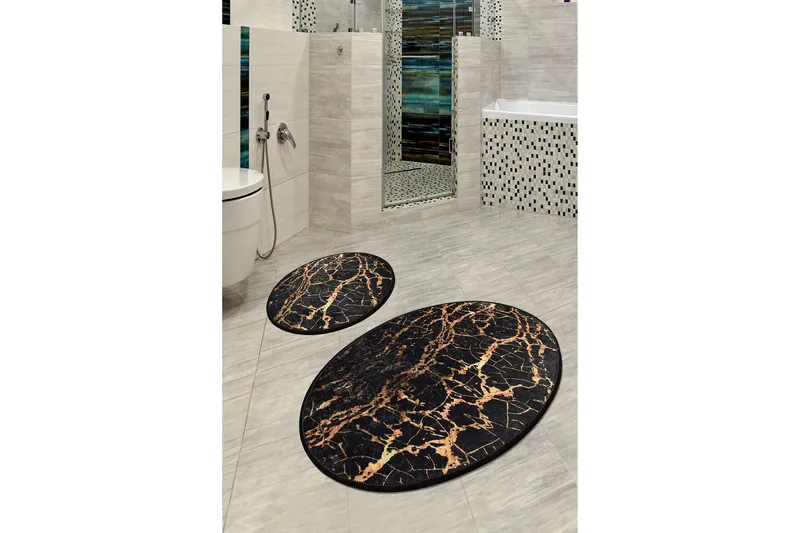 Niyanna Badrumsmatta 2-pack - Flerfärgad - Textil & mattor - Mattor - Badrumsmatta