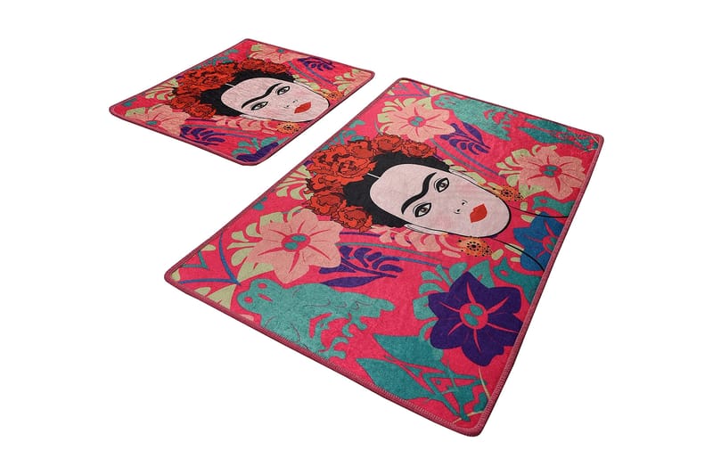 Niyanna Badrumsmatta 2-pack - Flerfärgad - Textil & mattor - Mattor - Badrumsmatta