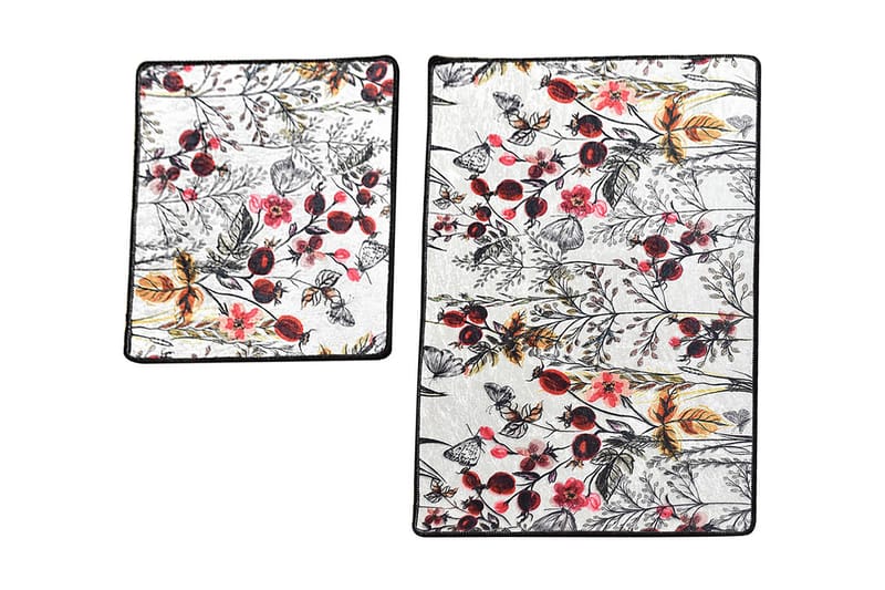 Niyanna Badrumsmatta 2-pack, Flerfärgad