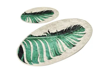 Niyanna Badrumsmatta 2-pack - Flerfärgad - Textil & mattor - Mattor - Badrumsmatta