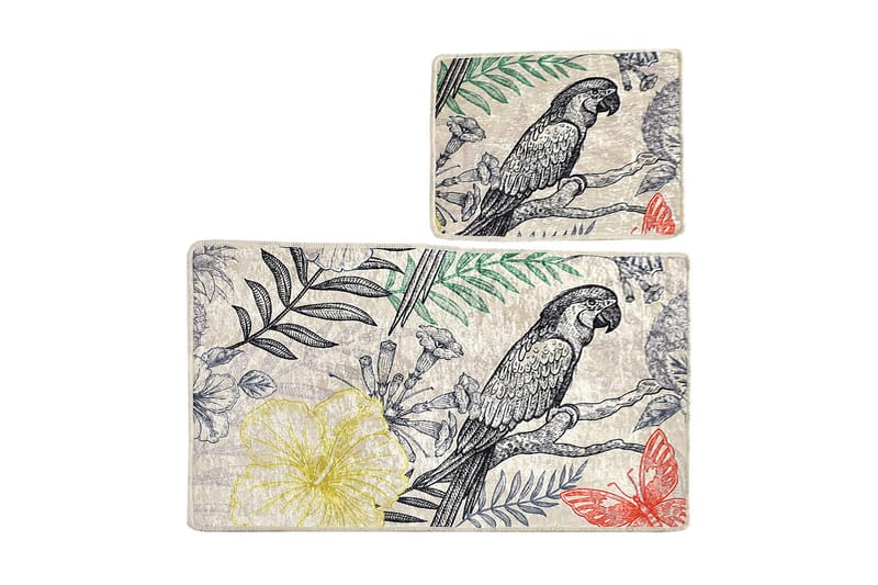 Niyanna Badrumsmatta 2-pack, Flerfärgad