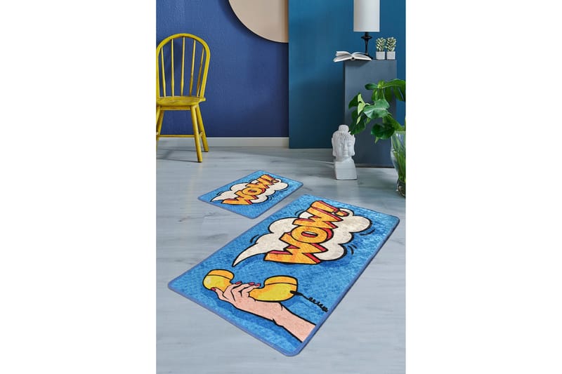 Niyanna Badrumsmatta 2-pack - Flerfärgad - Textil & mattor - Mattor - Badrumsmatta