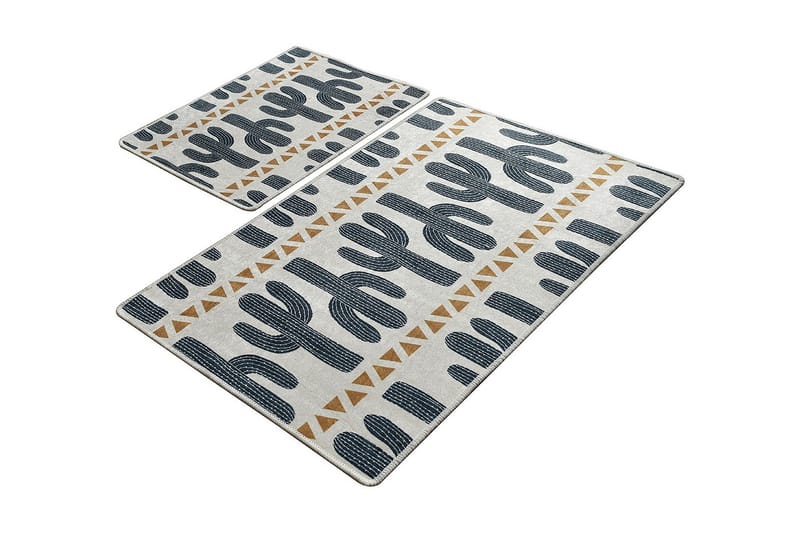 Niyanna Badrumsmatta 2-pack - Flerfärgad - Textil & mattor - Mattor - Badrumsmatta