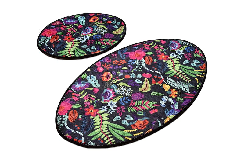 Niyanna Badrumsmatta 2-pack - Flerfärgad - Textil & mattor - Mattor - Badrumsmatta