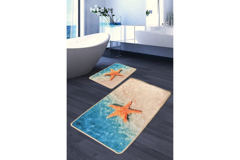 Niyanna Badrumsmatta 2-pack - Flerfärgad - Textil & mattor - Mattor - Badrumsmatta