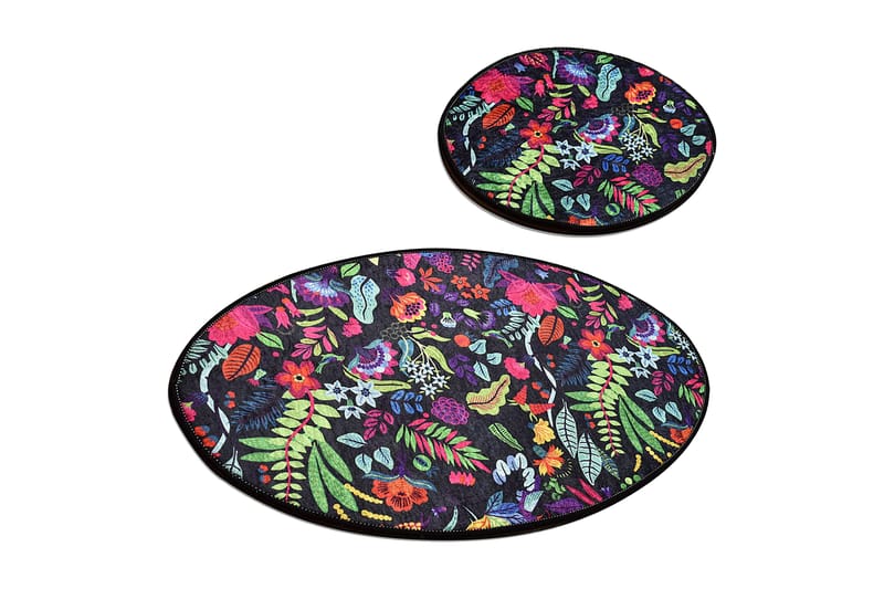 Niyanna Badrumsmatta 2-pack, Flerfärgad