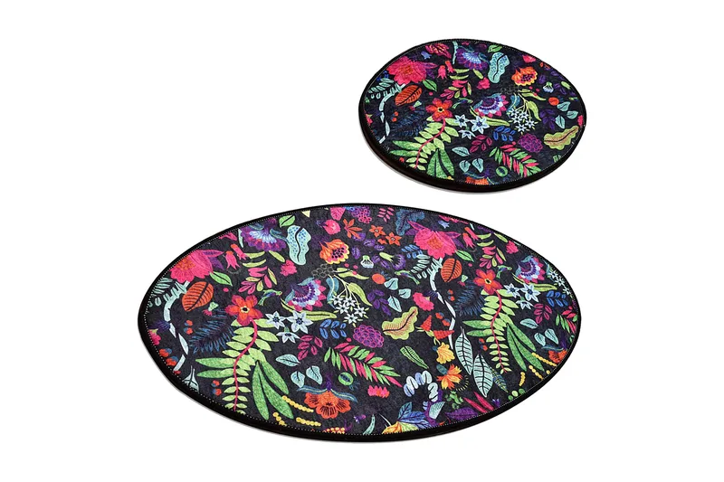 Niyanna Badrumsmatta 2-pack, Flerfärgad