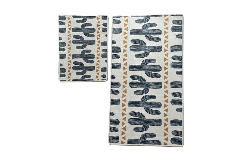 Niyanna Badrumsmatta 2-pack, Flerfärgad