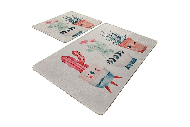 Niyanna Badrumsmatta 2-pack, Flerfärgad