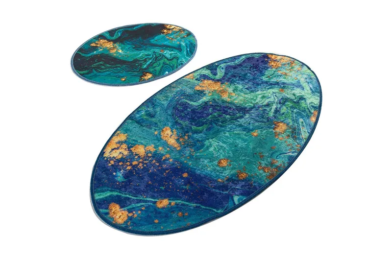 Niyanna Badrumsmatta 2-pack, Flerfärgad