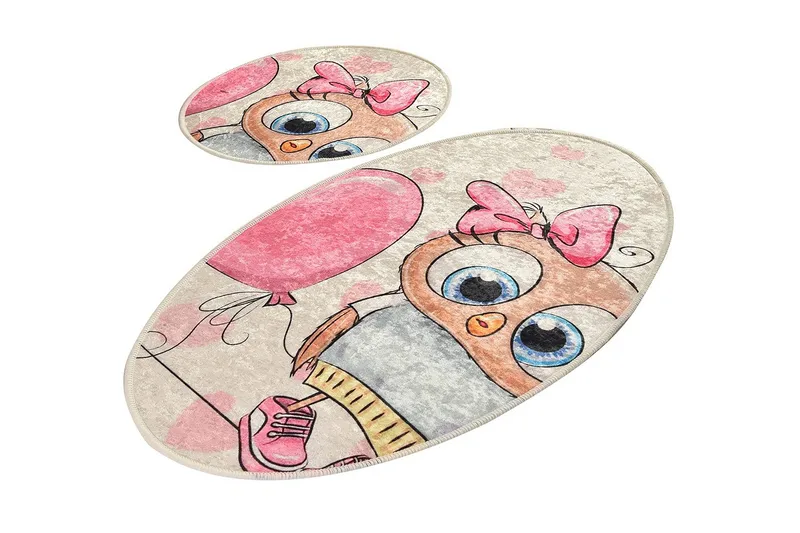 Niyanna Badrumsmatta 2-pack, Flerfärgad