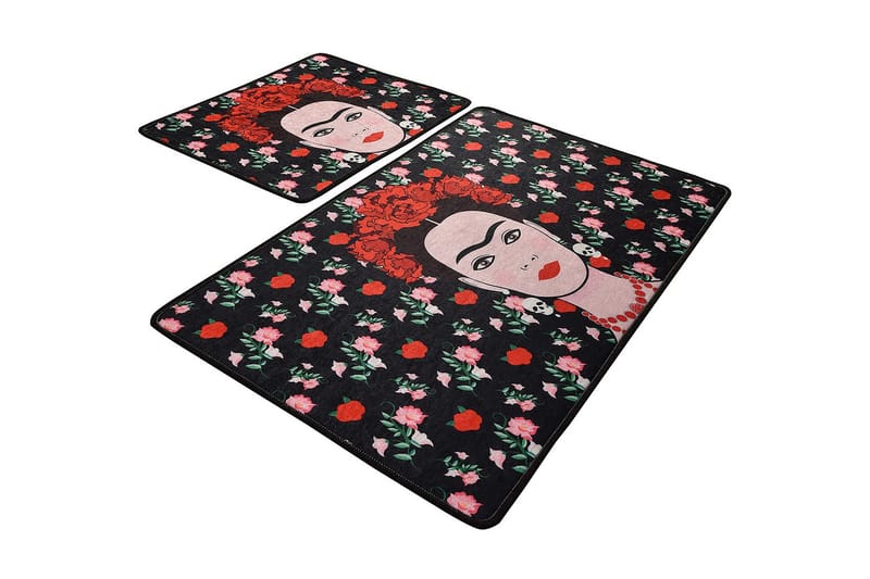 Niyanna Badrumsmatta 2-pack - Flerfärgad - Textil & mattor - Mattor - Badrumsmatta