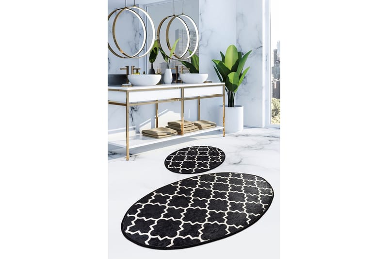 Niyanna Badrumsmatta 2-pack - Flerfärgad - Textil & mattor - Mattor - Badrumsmatta