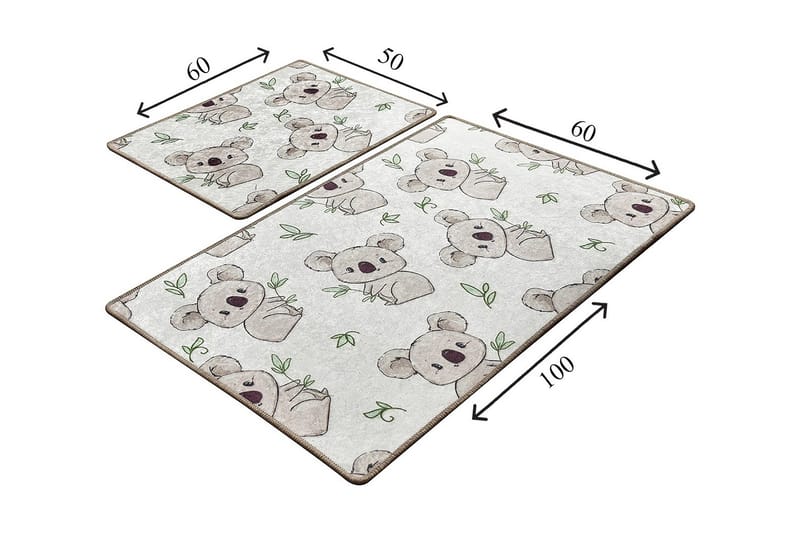 Niyanna Badrumsmatta 2-pack - Flerfärgad - Textil & mattor - Mattor - Badrumsmatta