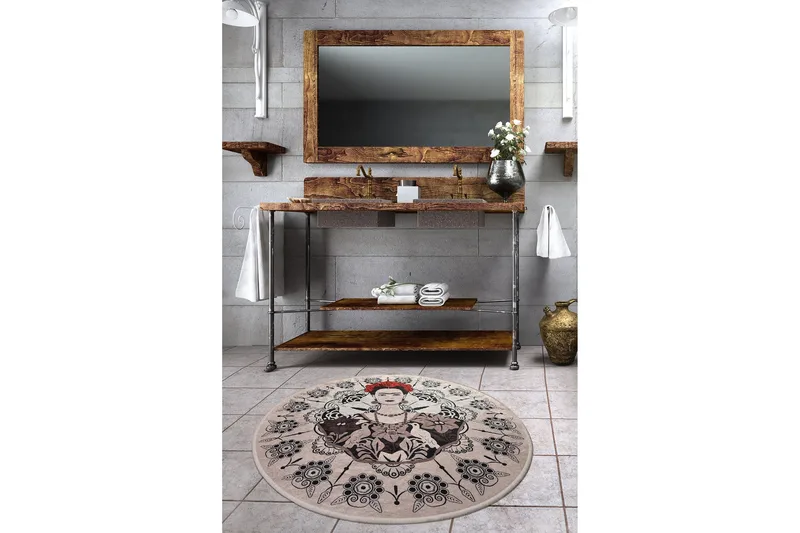 Niyanna Badrumsmatta - Flerfärgad - Textil & mattor - Mattor - Badrumsmatta