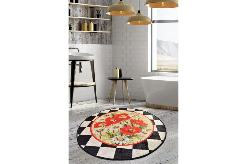 Niyanna Badrumsmatta - Flerfärgad - Textil & mattor - Mattor - Badrumsmatta