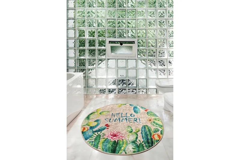 Niyanna Badrumsmatta - Flerfärgad - Textil & mattor - Mattor - Badrumsmatta