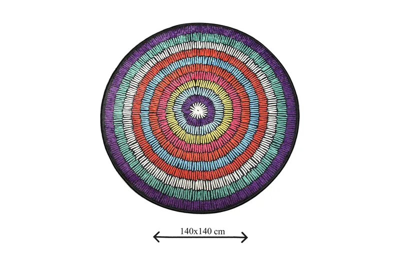 Niyanna Badrumsmatta - Flerfärgad - Textil & mattor - Mattor - Badrumsmatta