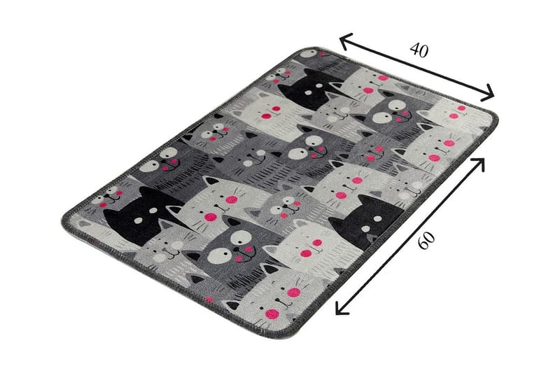 Niyanna Badrumsmatta - Flerfärgad - Textil & mattor - Mattor - Badrumsmatta