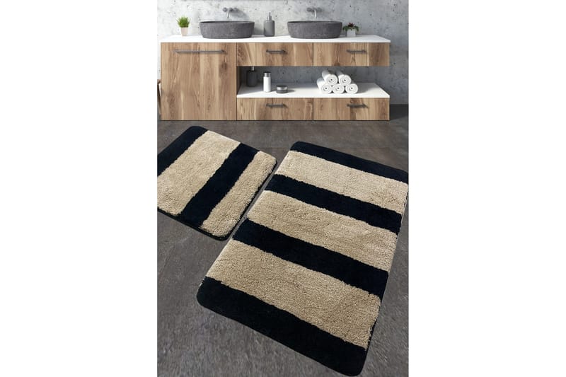 Nurjaha Badrumsmatta 60x100 cm Rektangulär - Flerfärgad - Textil & mattor - Mattor - Badrumsmatta