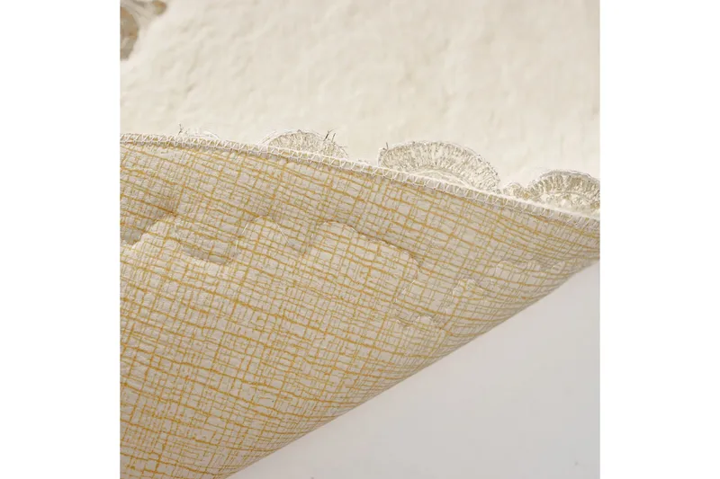 Pakhali Badrumsmatta 65x115 cm Rektangulär - Creme - Textil & mattor - Mattor - Badrumsmatta