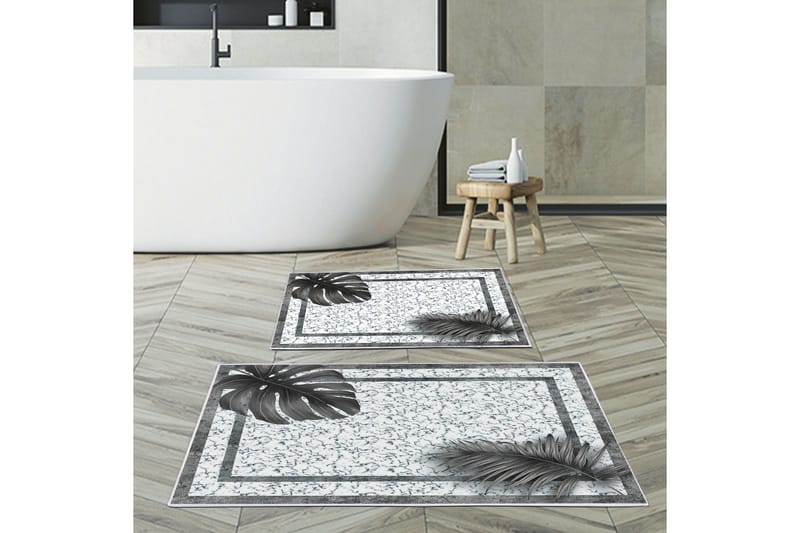 Pampa Badrumsmatta 60x150 cm Rektangulär - Flerfärgad - Textil & mattor - Mattor - Badrumsmatta