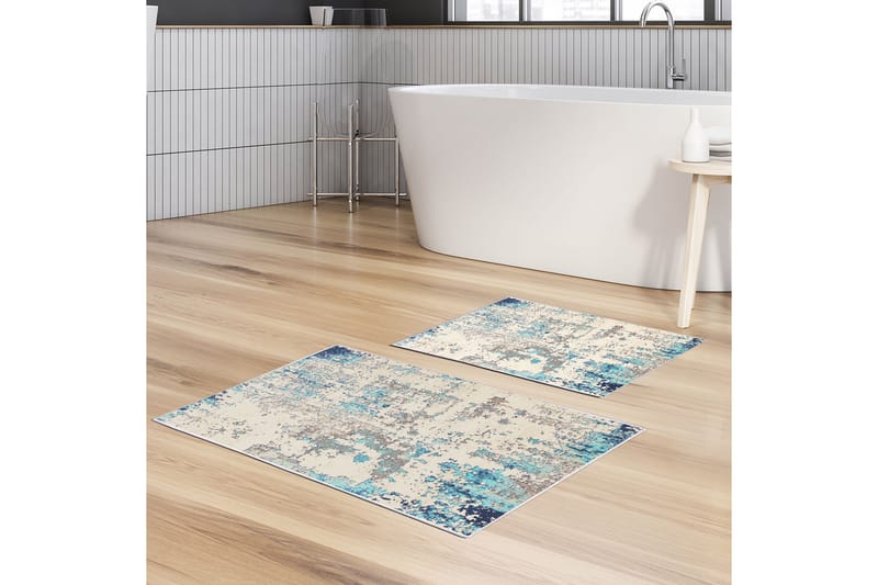 Panchi Badrumsmatta 60x150 cm Rektangulär - Flerfärgad - Textil & mattor - Mattor - Badrumsmatta