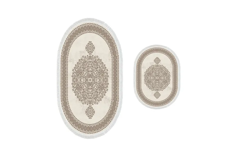 Panchma Badrumsmatta 60x150 cm Rektangulär - Brun - Textil & mattor - Mattor - Badrumsmatta