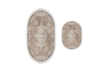 Panchoo Badrumsmatta 60x150 cm Rektangulär - Beige - Textil & mattor - Mattor - Badrumsmatta