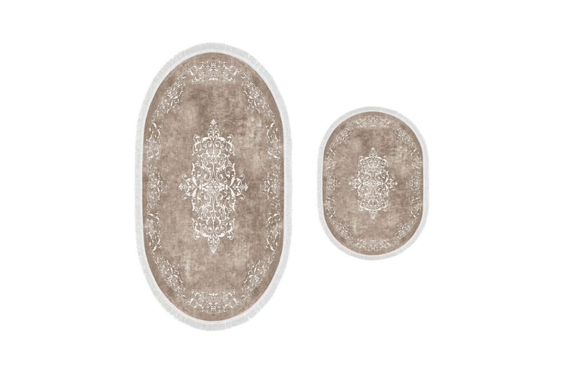 Panchoo Badrumsmatta 60x150 cm Rektangulär - Beige - Textil & mattor - Mattor - Badrumsmatta