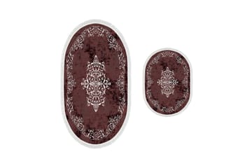 Panchoo Badrumsmatta 60x150 cm Rektangulär - Röd - Textil & mattor - Mattor - Badrumsmatta