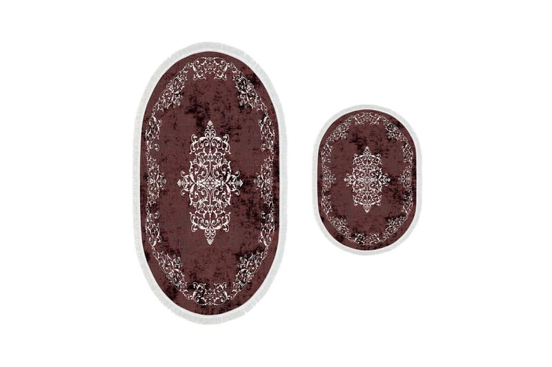 Panchoo Badrumsmatta 60x150 cm Rektangulär - Röd - Textil & mattor - Mattor - Badrumsmatta