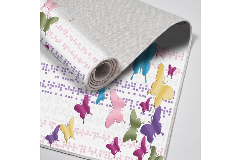 Pancu Badrumsmatta 60x150 cm Rektangulär - Flerfärgad - Textil & mattor - Mattor - Badrumsmatta