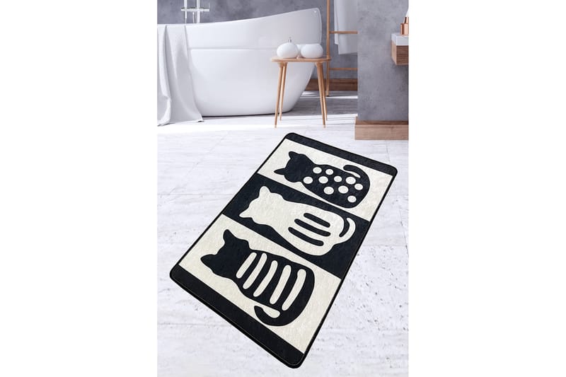 Panjawani Badrumsmatta 70x120 cm Rektangulär - Flerfärgad - Textil & mattor - Mattor - Badrumsmatta