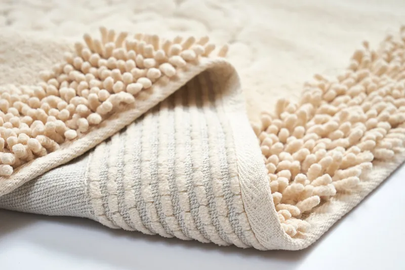 Papudi Badrumsmatta 60x100 cm Rektangulär - Creme - Textil & mattor - Mattor - Badrumsmatta