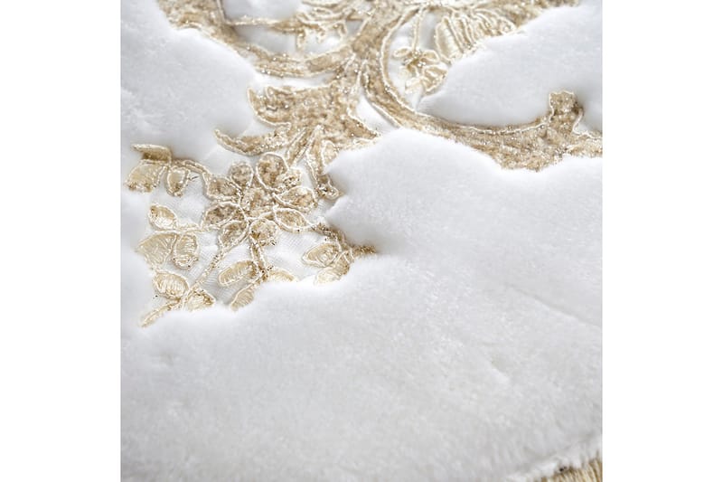 Paramik Badrumsmatta 65x115 cm Rektangulär - Creme - Textil & mattor - Mattor - Badrumsmatta