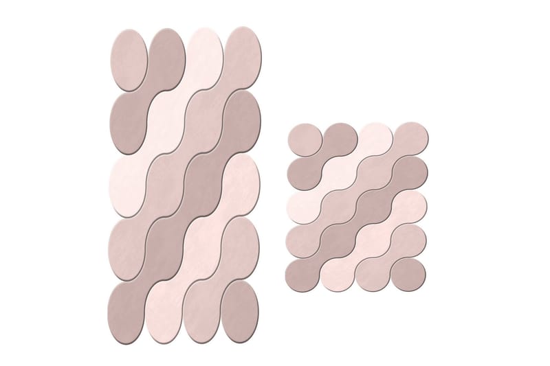 Paramjit Badrumsmatta 60x100 cm Rektangulär - Rosa - Textil & mattor - Mattor - Badrumsmatta