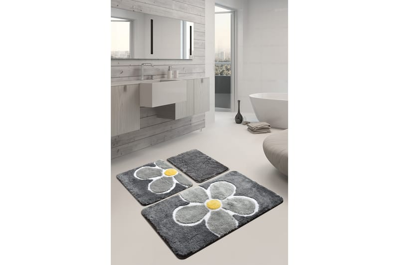Pareek Badrumsmatta 60x100 cm Rektangulär - Flerfärgad - Textil & mattor - Mattor - Badrumsmatta