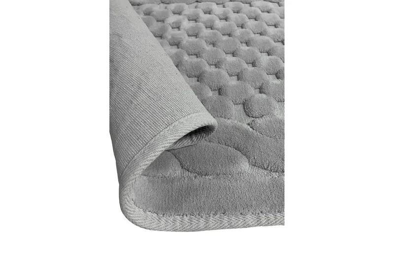 Parerna Badrumsmatta 60x100 cm Rund - Grå - Textil & mattor - Mattor - Badrumsmatta