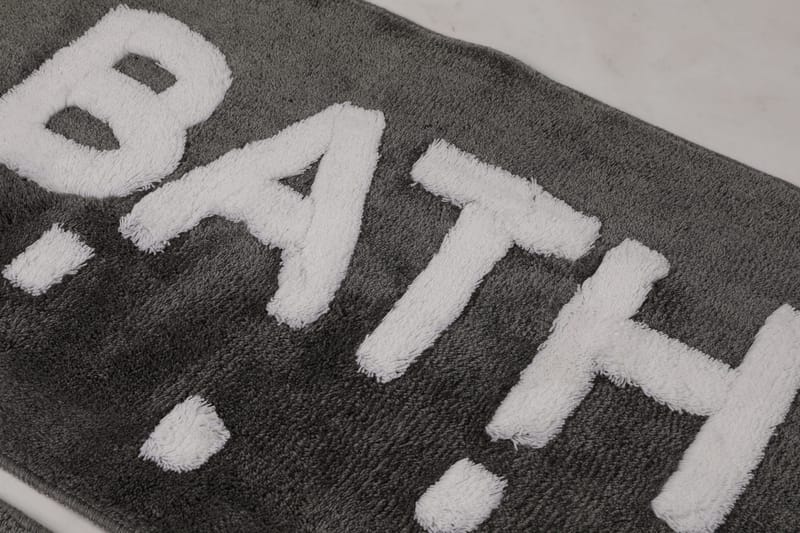 Pargati Badrumsmatta 60x100 cm Rund - Grå - Textil & mattor - Mattor - Badrumsmatta