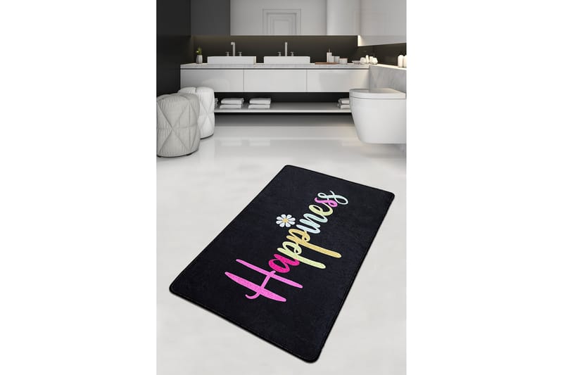 Parmar Badrumsmatta 80x100 cm Rektangulär - Flerfärgad - Textil & mattor - Mattor - Badrumsmatta