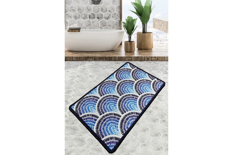 Parmeshwar Badrumsmatta 70x120 cm Rektangulär, Flerfärgad