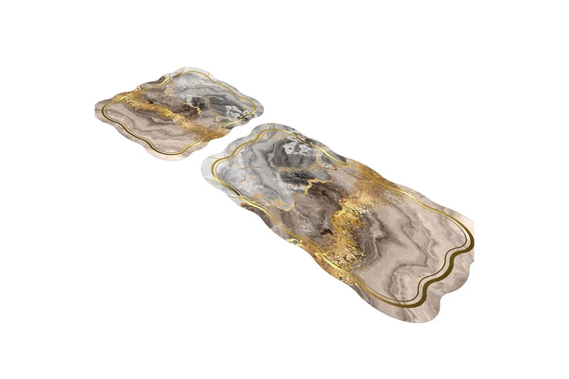 Parminder Badrumsmatta 60x100 cm Rektangulär - Creme - Textil & mattor - Mattor - Badrumsmatta