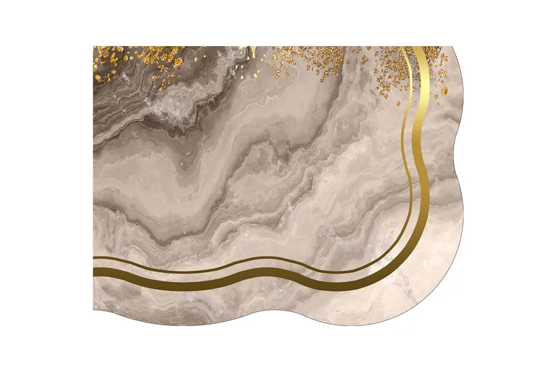 Parminder Badrumsmatta 60x100 cm Rektangulär - Creme - Textil & mattor - Mattor - Badrumsmatta