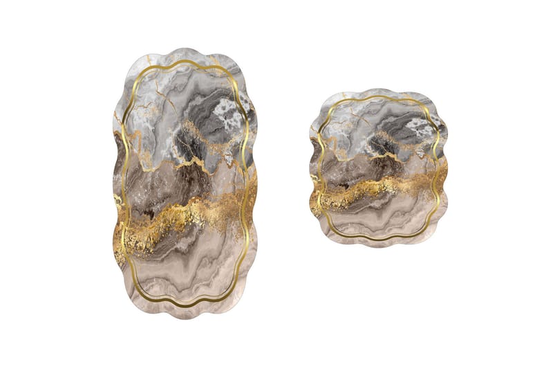 Parmo Badrumsmatta 60x100 cm Rektangulär - Beige - Textil & mattor - Mattor - Badrumsmatta