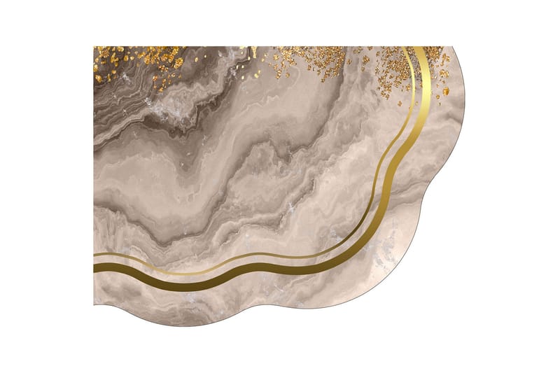 Parmo Badrumsmatta 60x100 cm Rektangulär - Beige - Textil & mattor - Mattor - Badrumsmatta